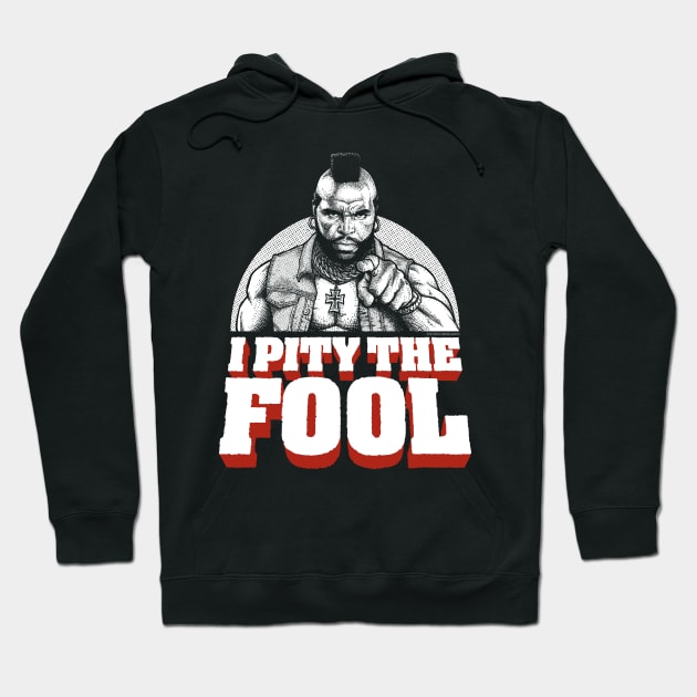 Mr T, Clubber Lang, B.A. Baracus Hoodie by PeligroGraphics